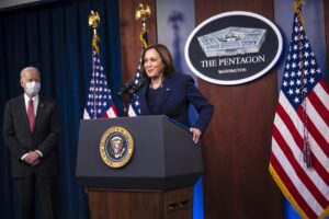In a Struggle for Democracy, Kamala Harris Takes Center Stage 10