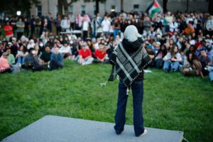 Chalking Bans and ID Checks at Protests Repress Palestine Solidarity on Campus 20