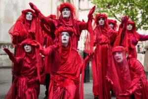 Climate Justice Organizers Hold Mock Funeral for 1.5ºC Paris Agreement Target 21